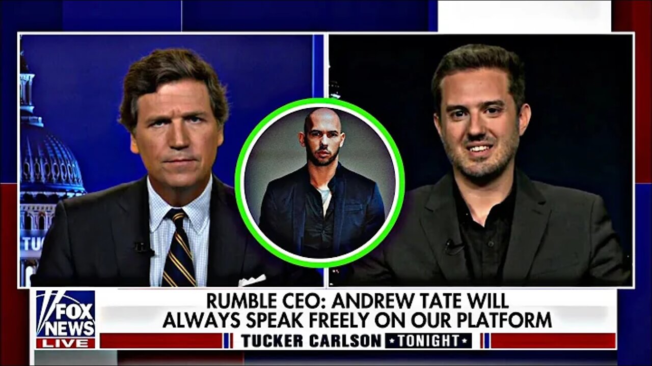 Rumble CEO on His Decision to Give Top G Tate A Platform