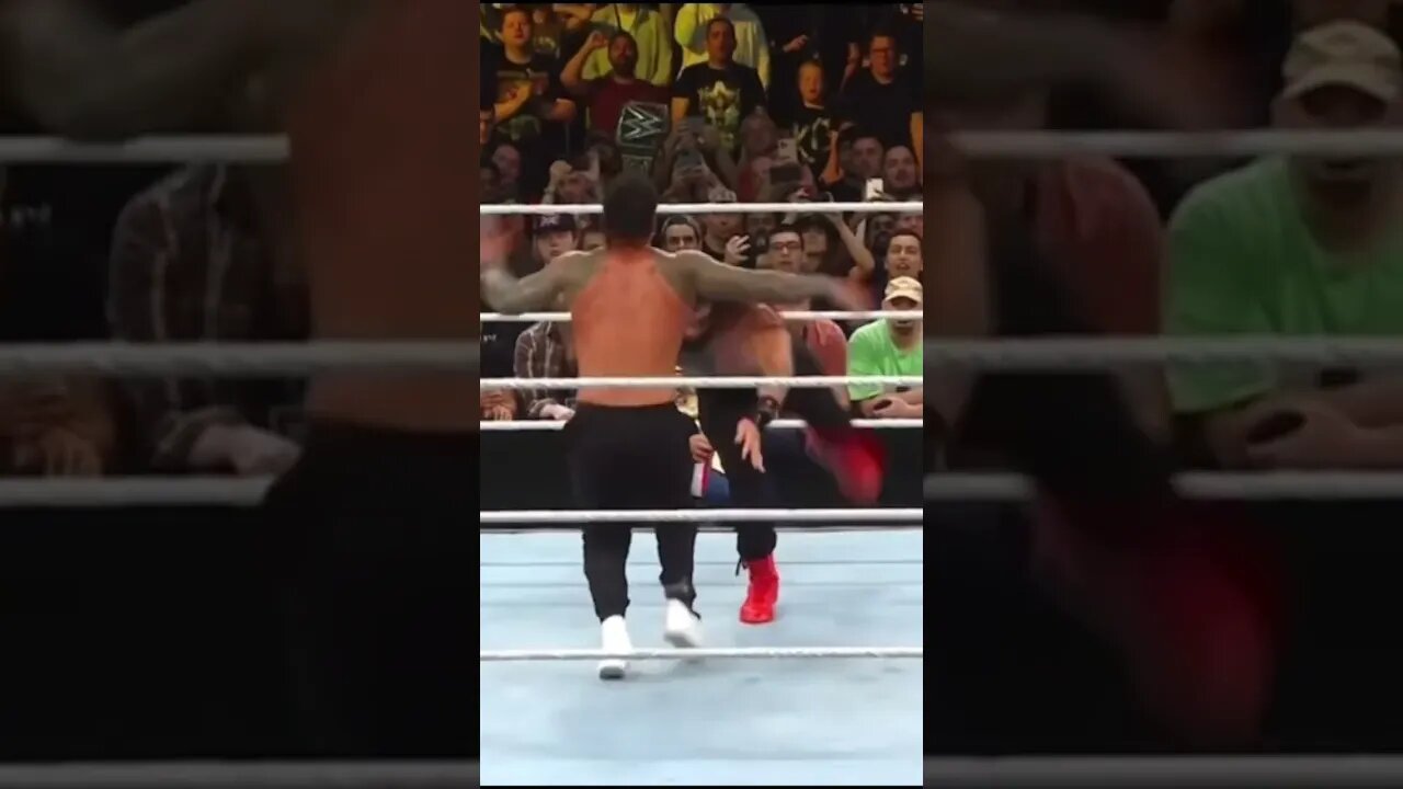 Bloodline vs USOS highlights - money in the bank 2023 #shorts