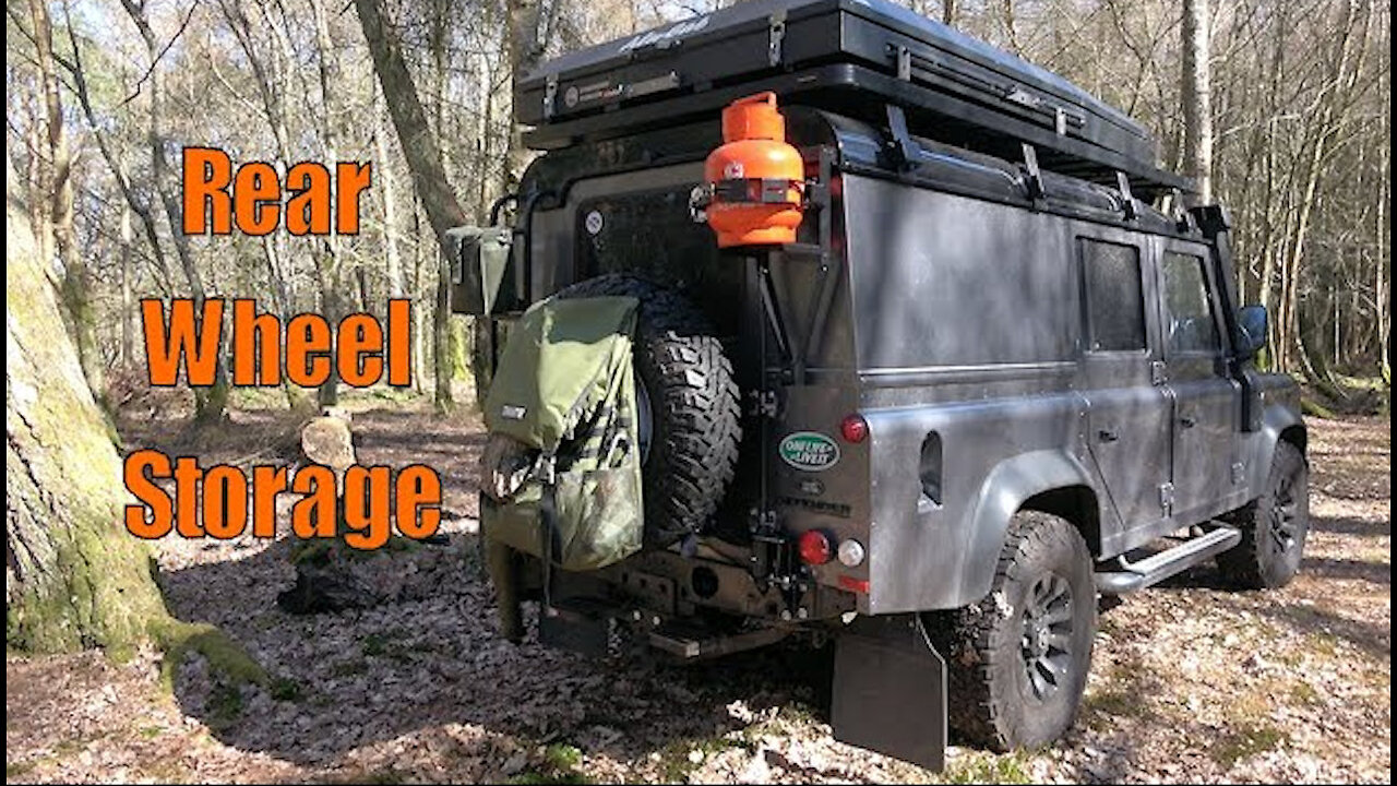 Spare Tyre Trash Bag - Rear Wheel Storage | Overlanding Essentials