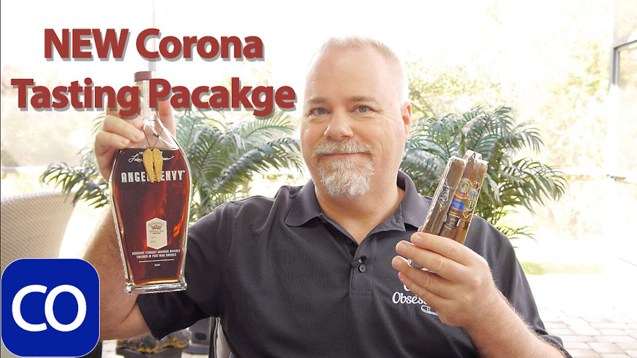 Corona Cigar Angel's Envy Tasting Package