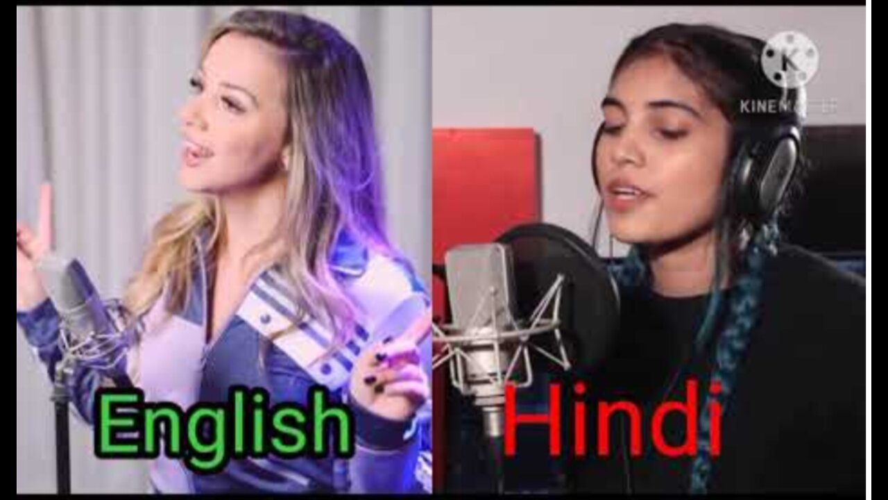 Satisfya female version hindi vs english Aish vs EmmaHeesters Gadi LamborghiniImran Khan cover song