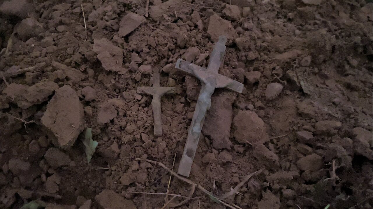 Another Cross Metal Detecting