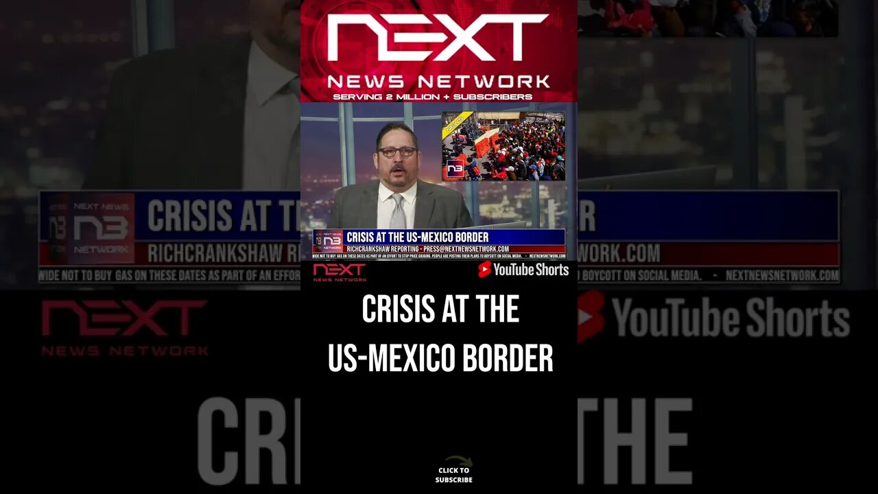 Crisis at the US-Mexico Border #shorts