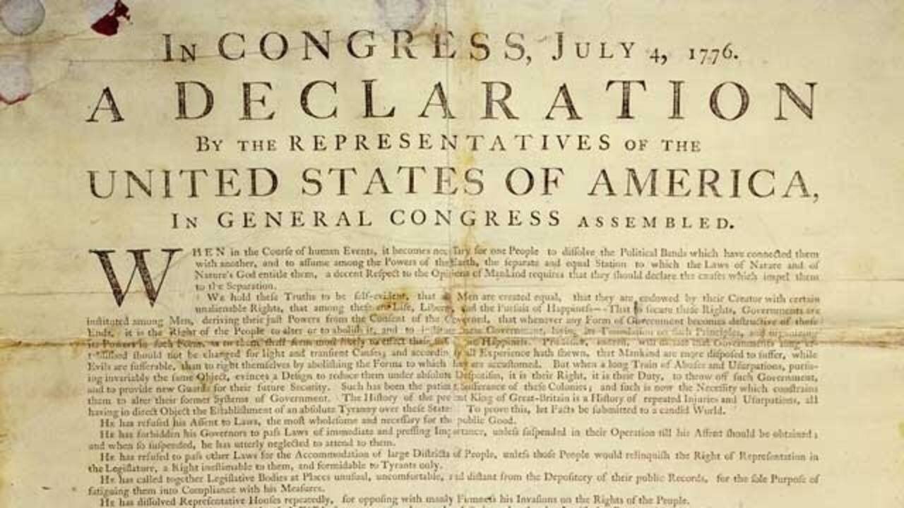 Revisiting The Declaration Of Independence