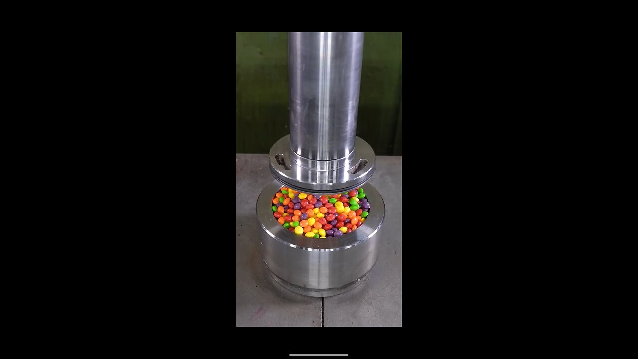 Hydraulic press 🤯💥 Power