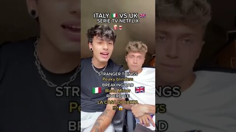 ITALY 🇮🇹 VS UK 🇬🇧 COMPILATION #shorts