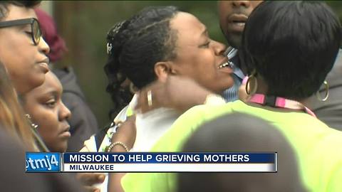 Milwaukee mom on a mission to help mother's of homicide victims