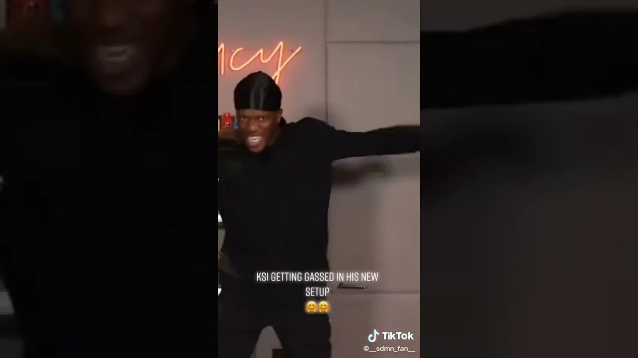 KSI getting Gassed in his new setup ☺☺ #shorts #ksi #ksiolajidebthd