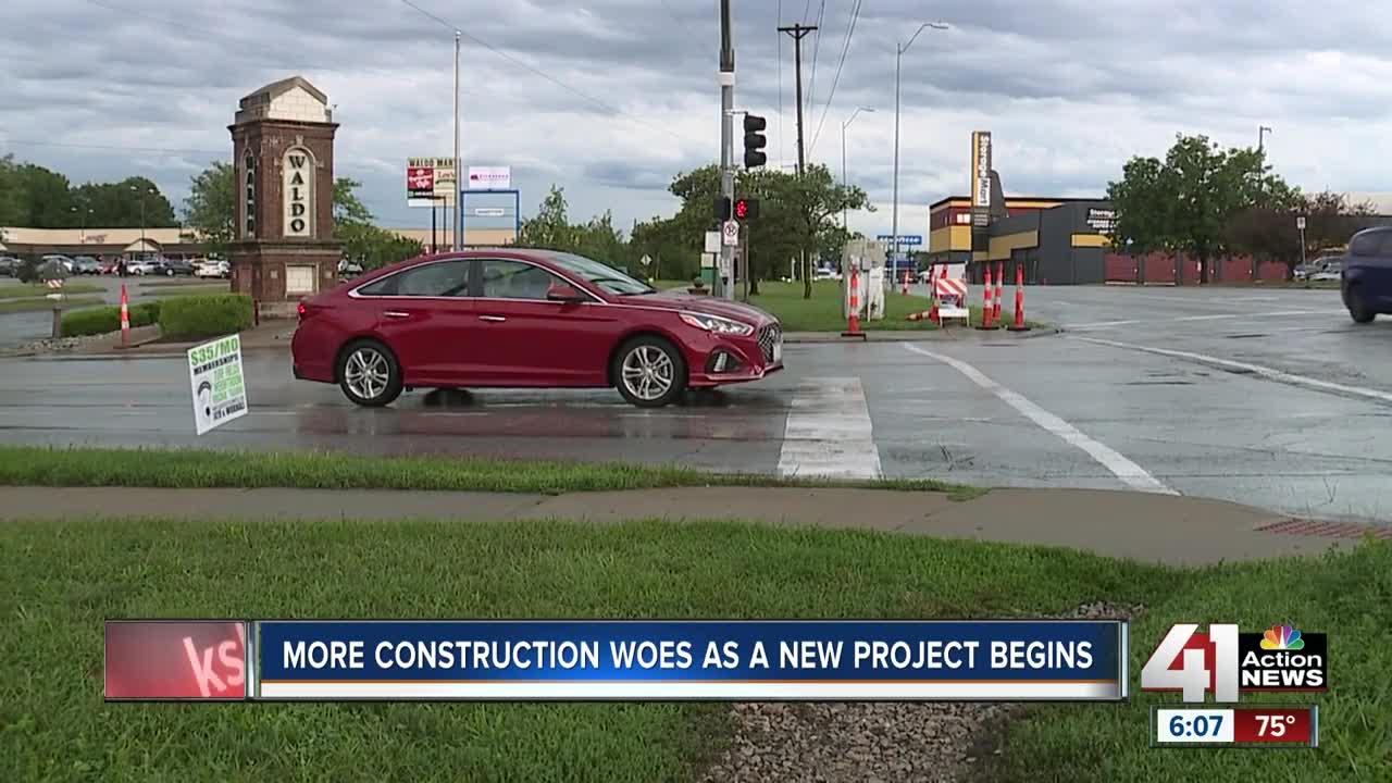 Continued construction along Wornall Road leaves drivers, businesses frustrated