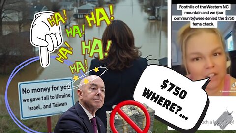 FEMA Fumbled The Bag For Illegals & $750 DENIED TO AMERICANS!...