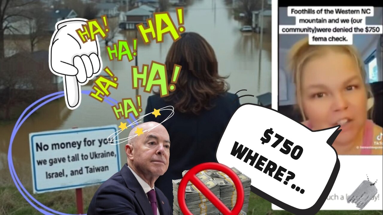 FEMA Fumbled The Bag For Illegals & $750 DENIED TO AMERICANS!...