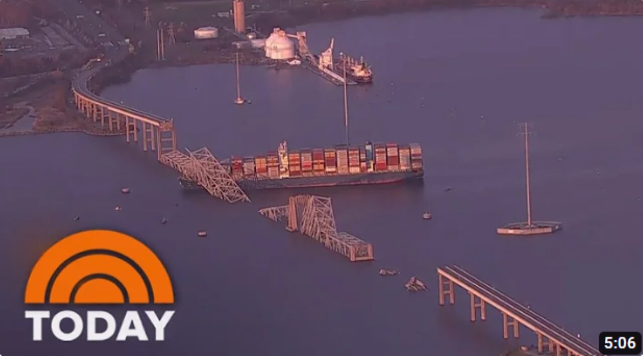 BREAKING: Baltimore Bridge crumbles! Rescue Teams Race to Find Survivors in River