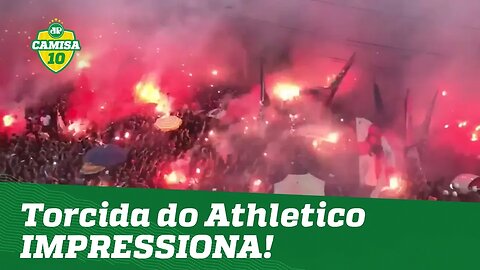 Torcida do Athletico DÁ SHOW na final da Sul-Americana!