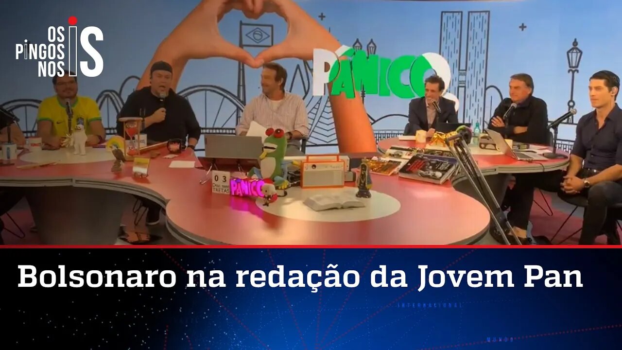 EXCLUSIVO: Os bastidores da chegada de Bolsonaro ao Pânico da Jovem Pan