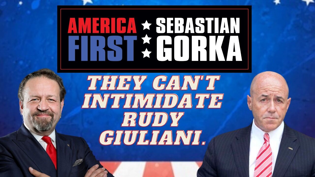 They can't intimidate Rudy Giuliani. Bernie Kerik with Sebastian Gorka on AMERICA First