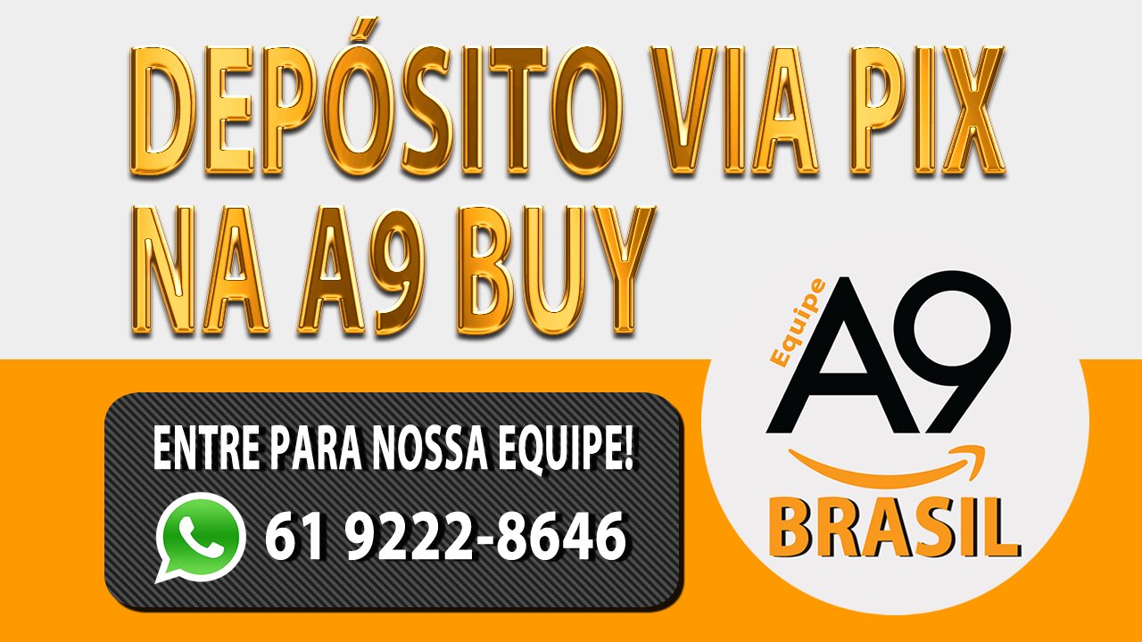 Como Depositar na A9 Buy Via Pix - Regarrecar Conta A9