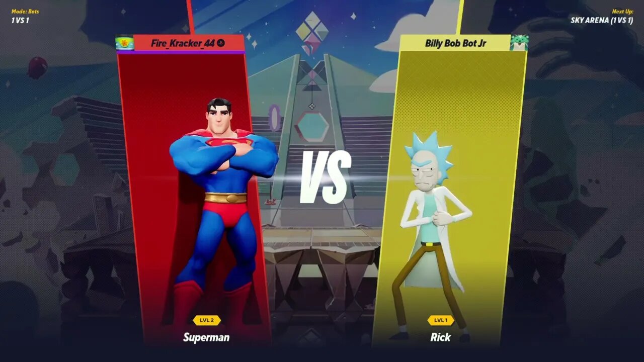 SUPERMAN vs RICK SANCHEZ - MultiVersus