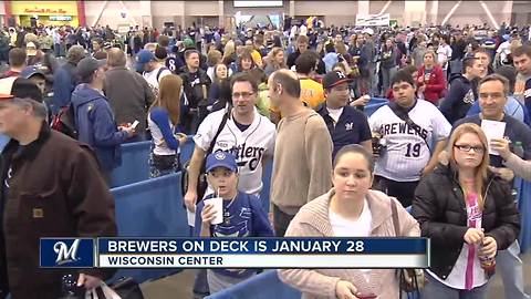 Brewers on Deck is on January 28