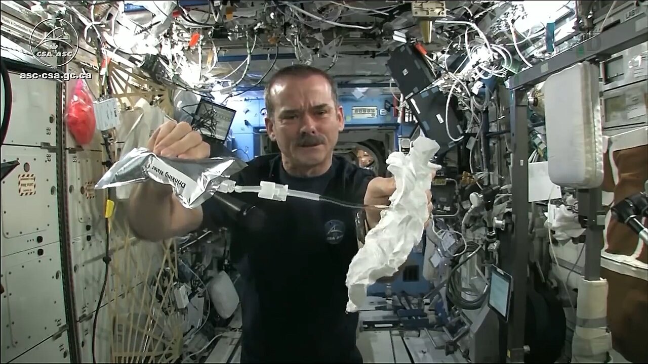 Pampers in space