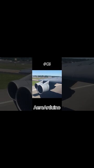 Insanely Powerful #C5 Galaxy Touch and GO #Flying #Aviation #AeroArduino