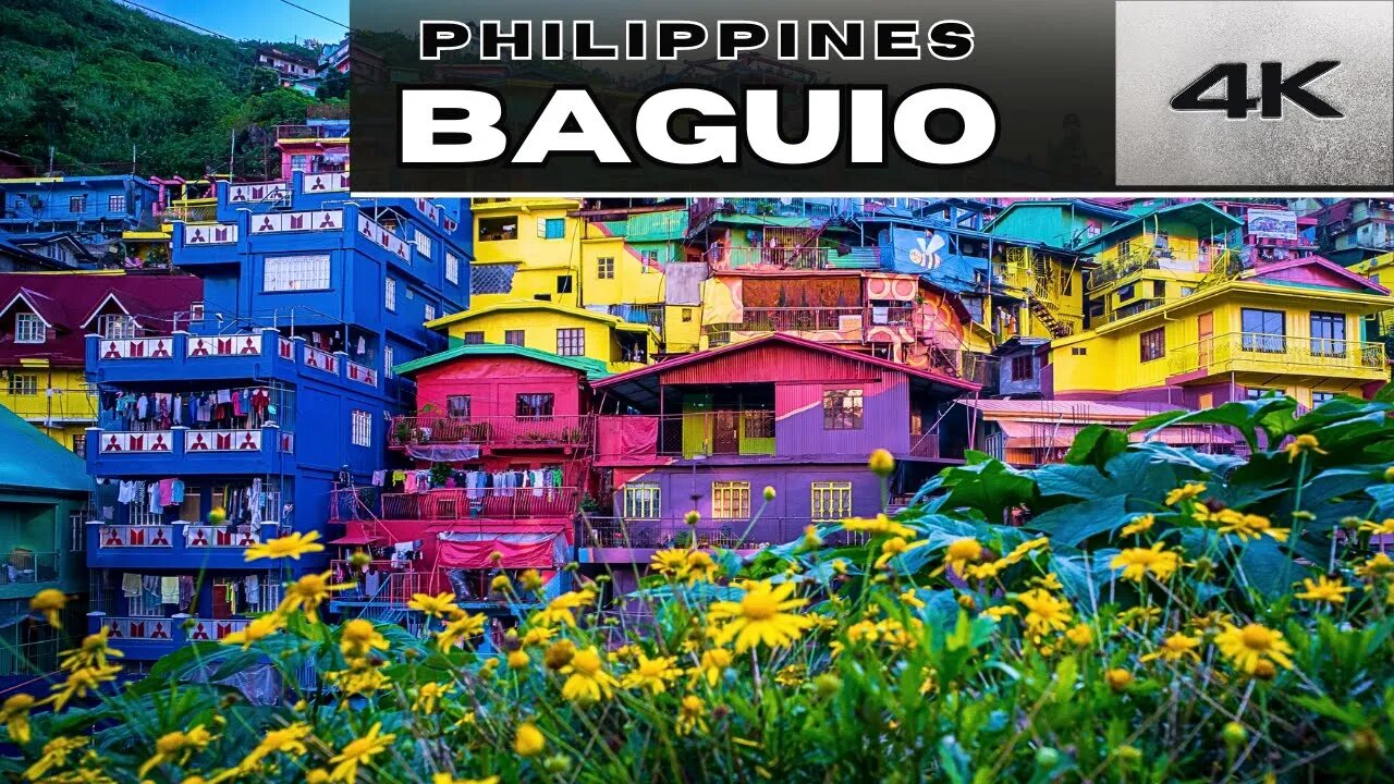 Experience Baguio, Philippines Like Never Before - A Breathtaking Aerial Tour