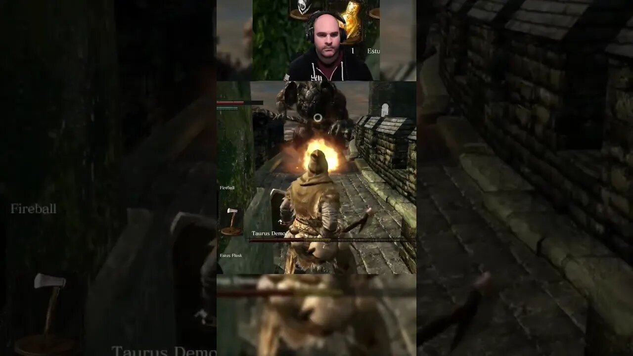 Taurus Demon #darksouls #darksoulsremastered #gameplay #gamer #gaming #videogames #gameplay #shorts