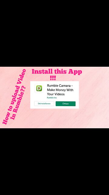 HOW TO UPLOAD VIDEO IN RUMBLE USING YOUR PHONE