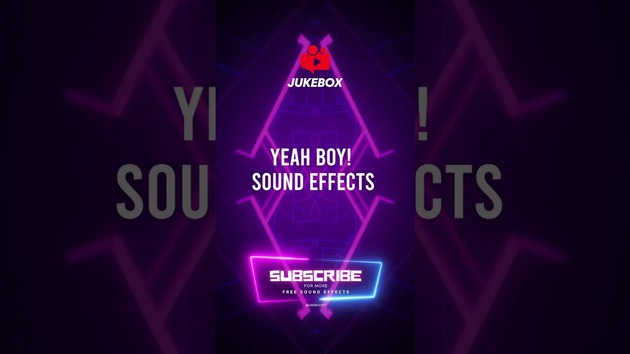 Yeah Boy Sound Effect (Original) #soundeffect #sounddesign