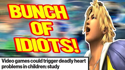 Lying TRASH Media Says Video Games Are DAMAGING Kids