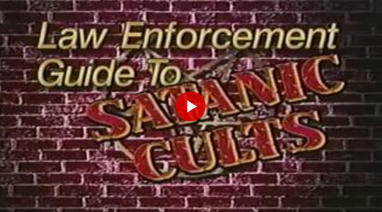 Programmed To Kill/Satanic Cover-Up Part 370 (Law Enforcement Guide to Satanic Cults - 1994)