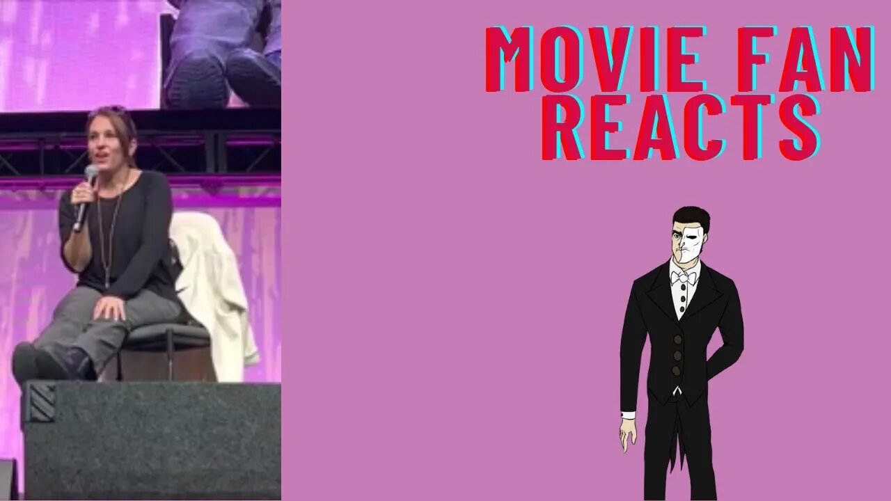 Movie Fan Reacts to Amy Jo Johnson recent Con
