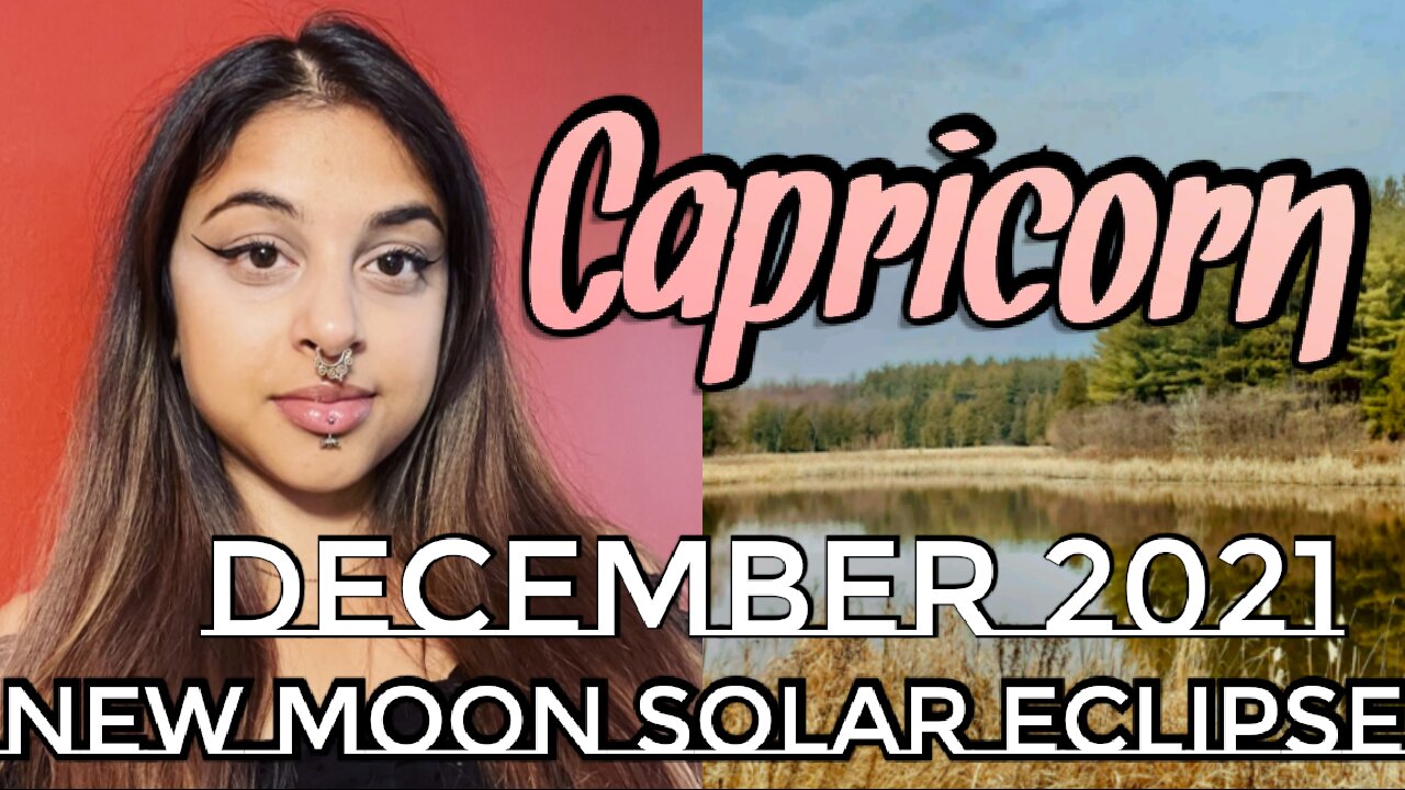 Capricorn December 3-4 2021| What Is Distracting You?- New Moon Solar Eclipse Tarot Reading