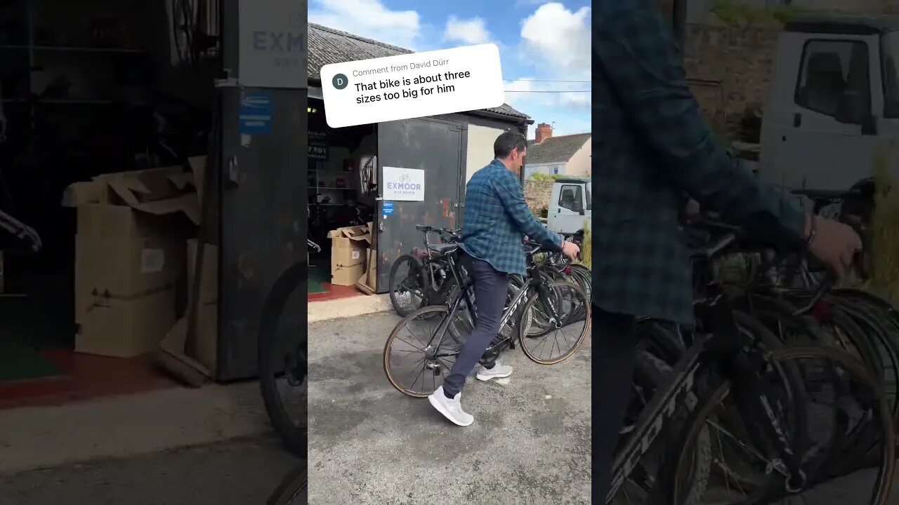How to get on a bike