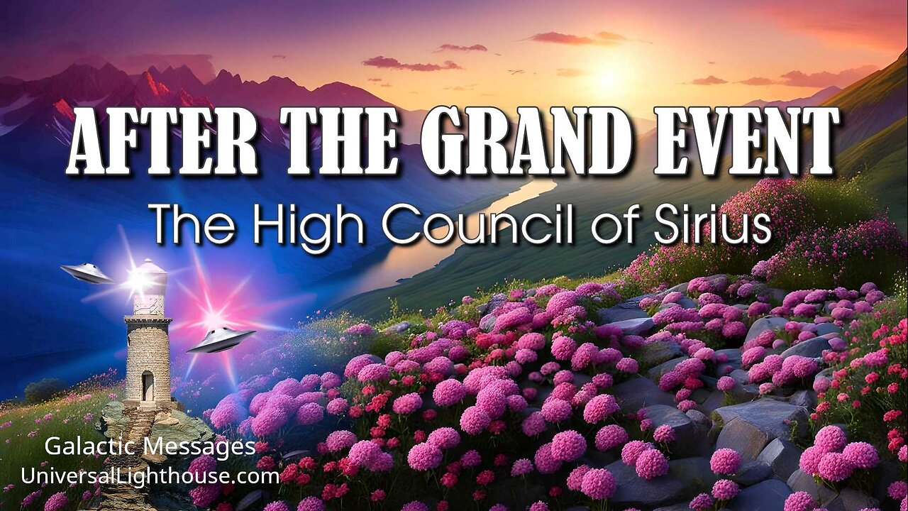 AFTER THE GRAND EVENT ~ The High Council of Sirius