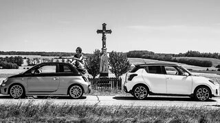 Essence of great Hothatches! Abarth 595C Turismo MTA & ZC33S Suzuki Swift Sport Hybrid pure fun!