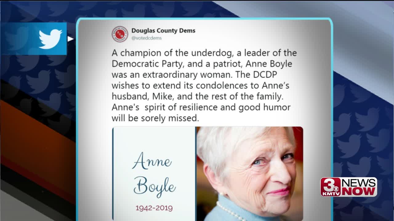 Anne Boyle, long-time Democratic Party leader, passes away