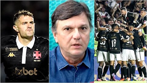 "O Vasco tá numa EVOLUÇÃO IMPRESSIONANTE! Vegetti tem MAIS GOLS que Gabigol e..." Mauro Cezar ELOGIA