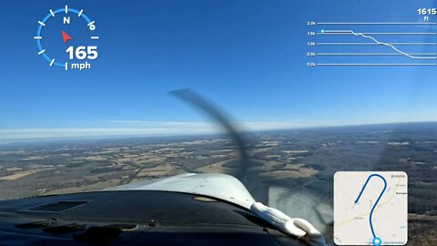 Landing at KCJR Culpeper, VA