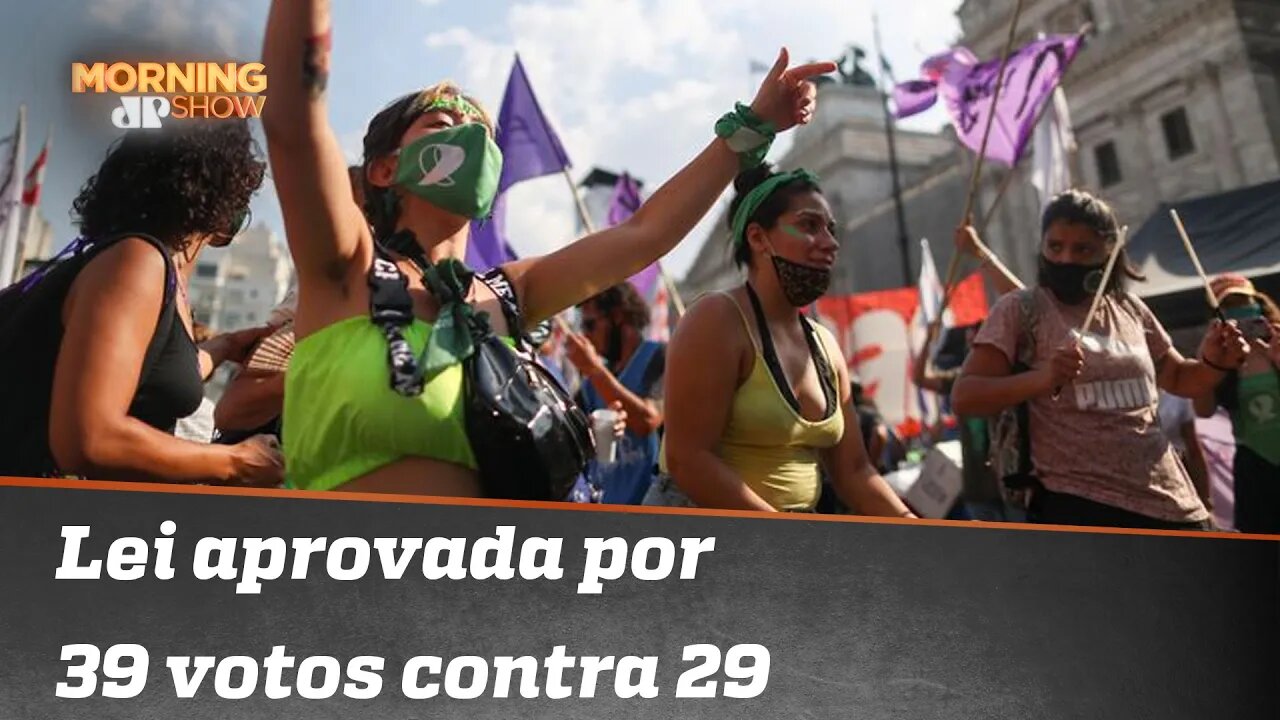 Argentina legaliza o aborto