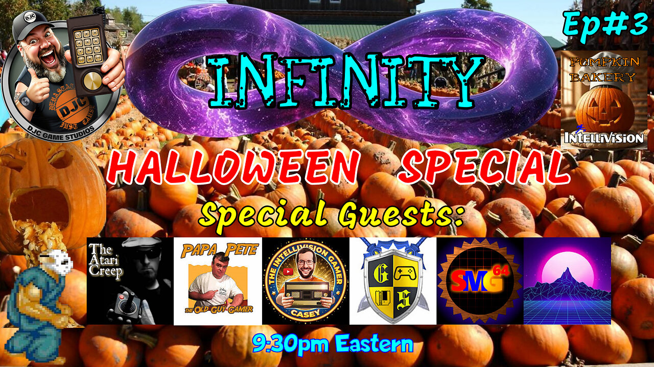 INFINITY - The Ultimate Retro Gaming Show - Ep#3 HALLOWEEN SPECIAL