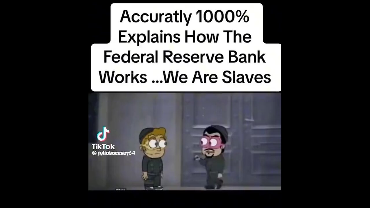 How the Federal Reserve works… we are slaves