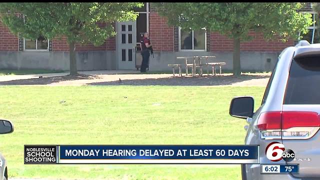 Noblesville school shooting suspect's attorney requests more time before hearing