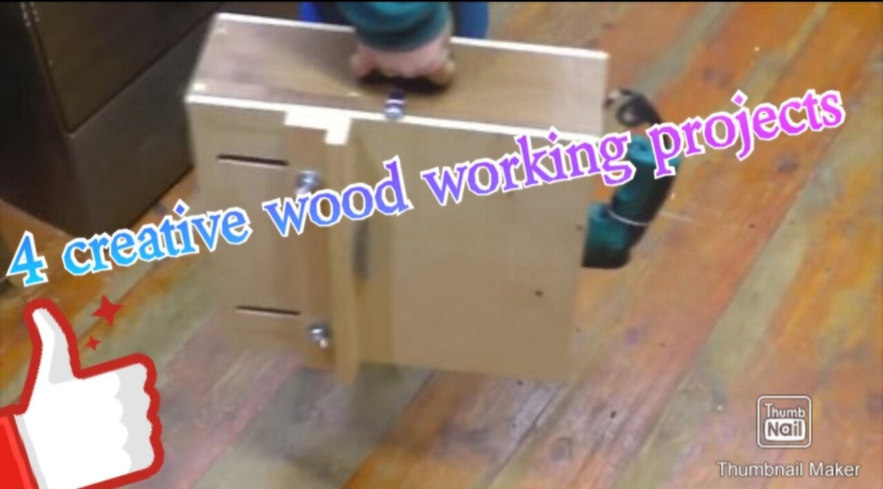 4 Creative Woodworking Projects for Your Drill and Grinding machine