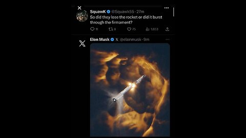Do you feel like we're not being given the whole story with this rocket?!