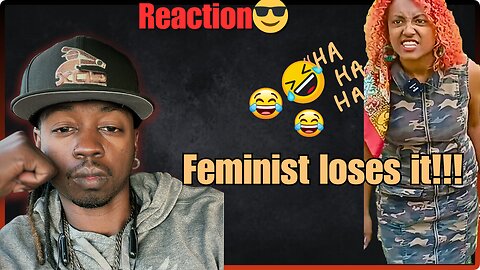 Feminist loses it and gets humiliated 😳🙄 What are your thoughts??