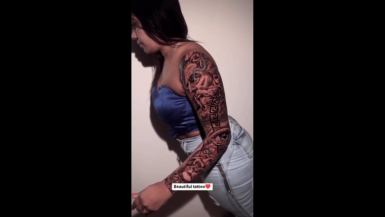 Female unbelievable tattoos ⚡🔥