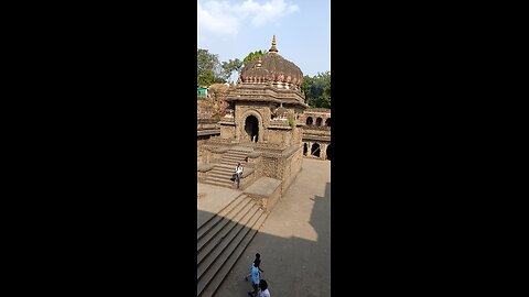 Temple and rever narmada