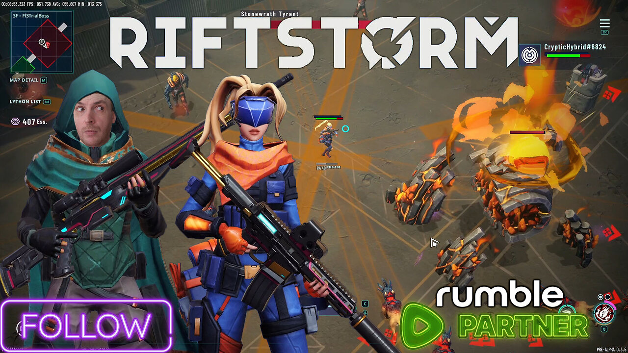 I'm Joining The Horror Hunters! And Playing Indie Game RIFTSTORM