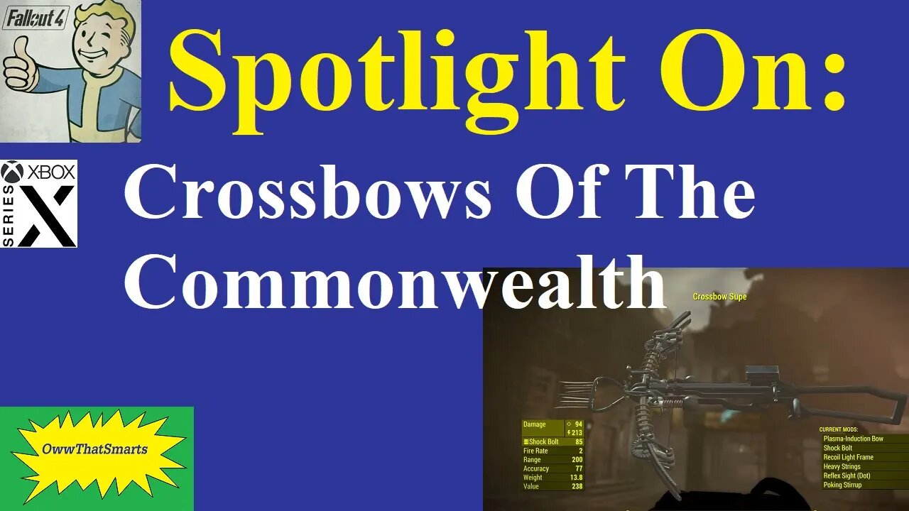 Fallout 4 (mods) - Spotlight On: Crossbows