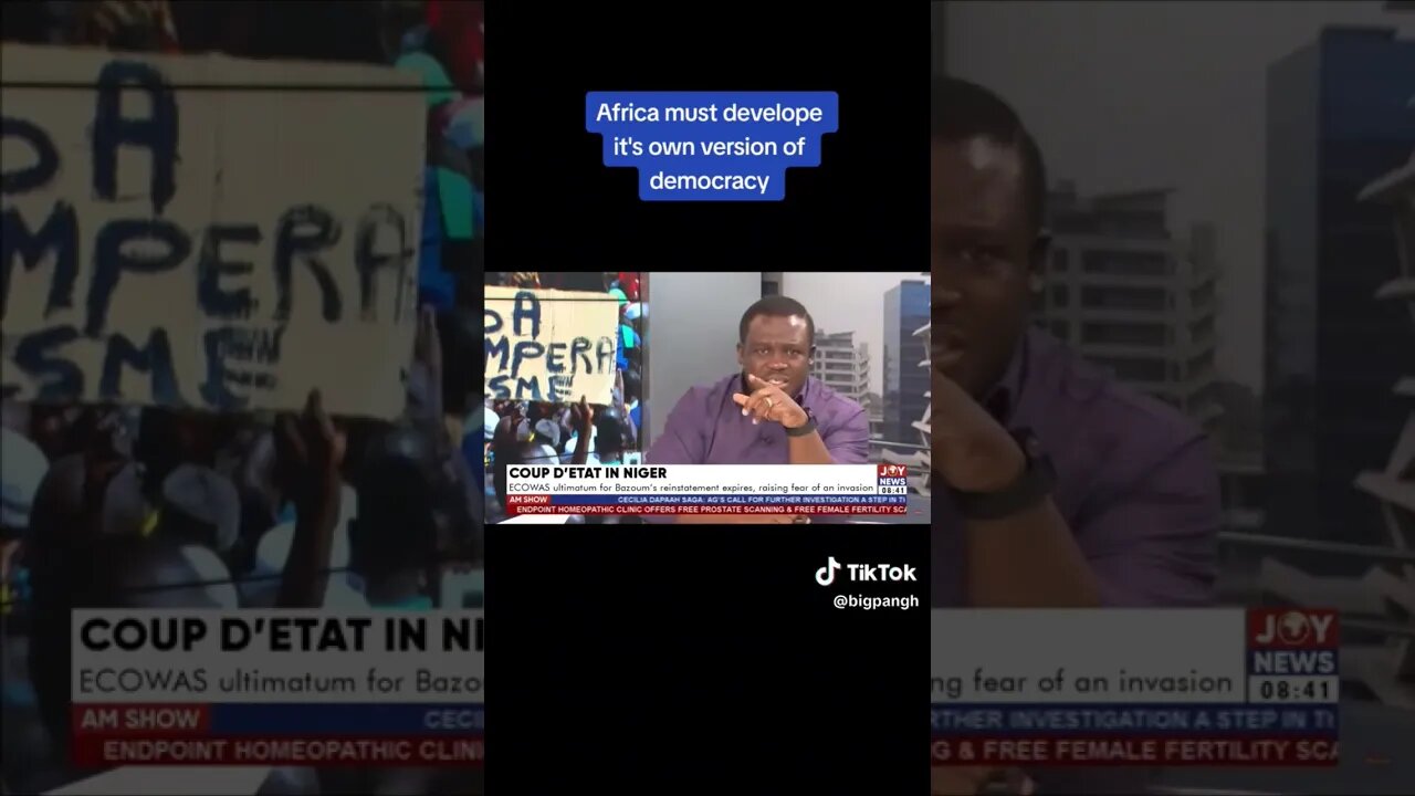 Africans must develop it own version of democracy, Ecowas is a dcam